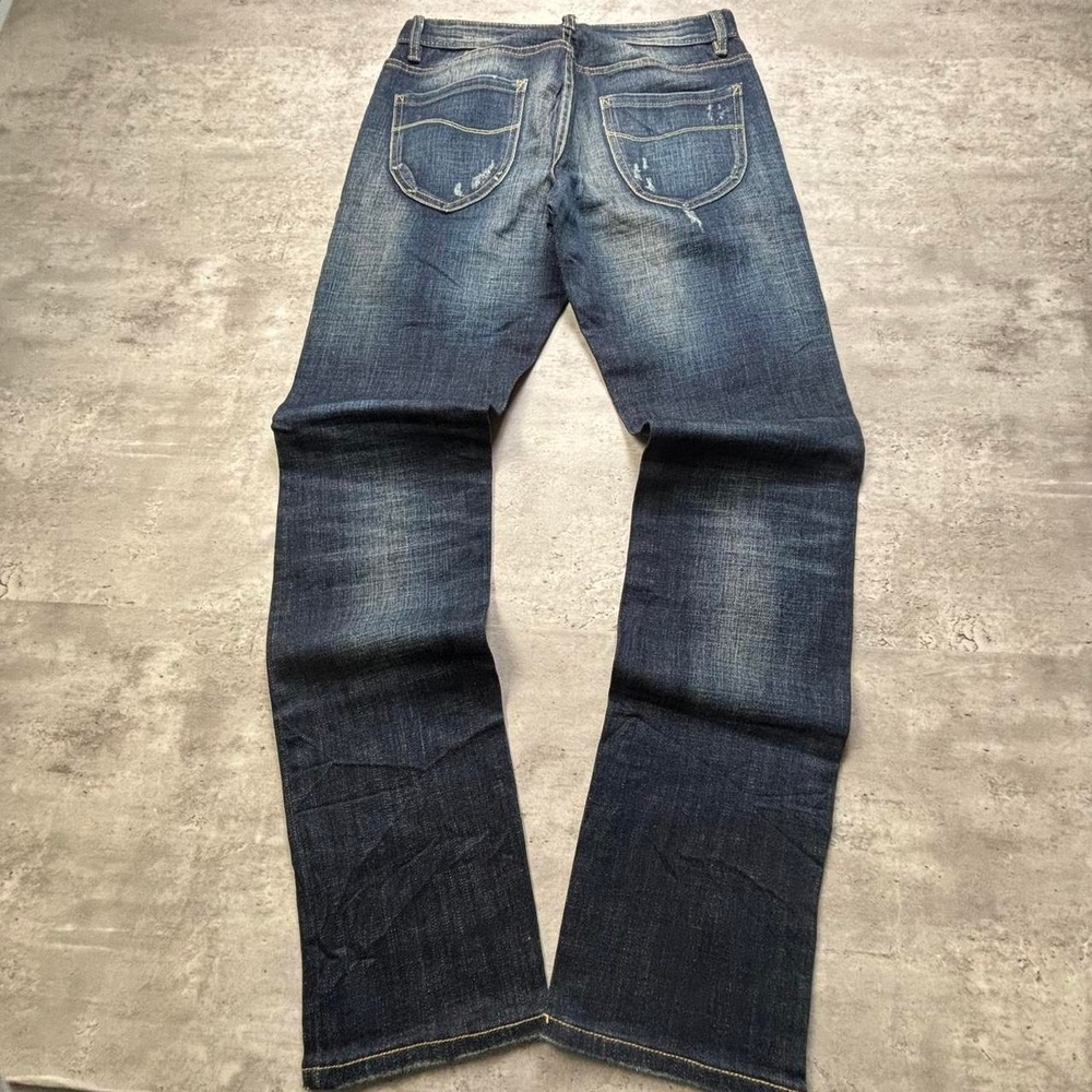 Unbranded Japanese Selvedge Denim Jeans Mens 30x32 Navy Blue Vintage 90s Faded